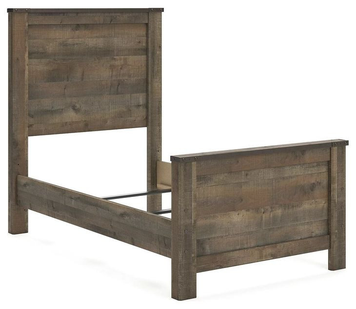 Trinell Brown Twin Panel Bed