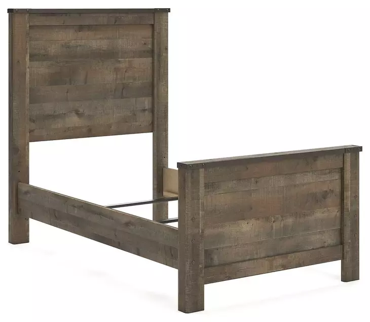 Trinell Brown Twin Panel Bed