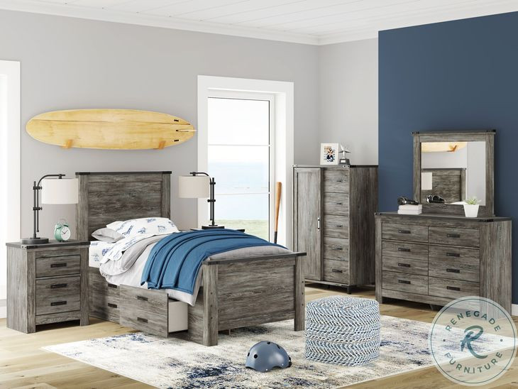 Frandern Gray Dressing Chest