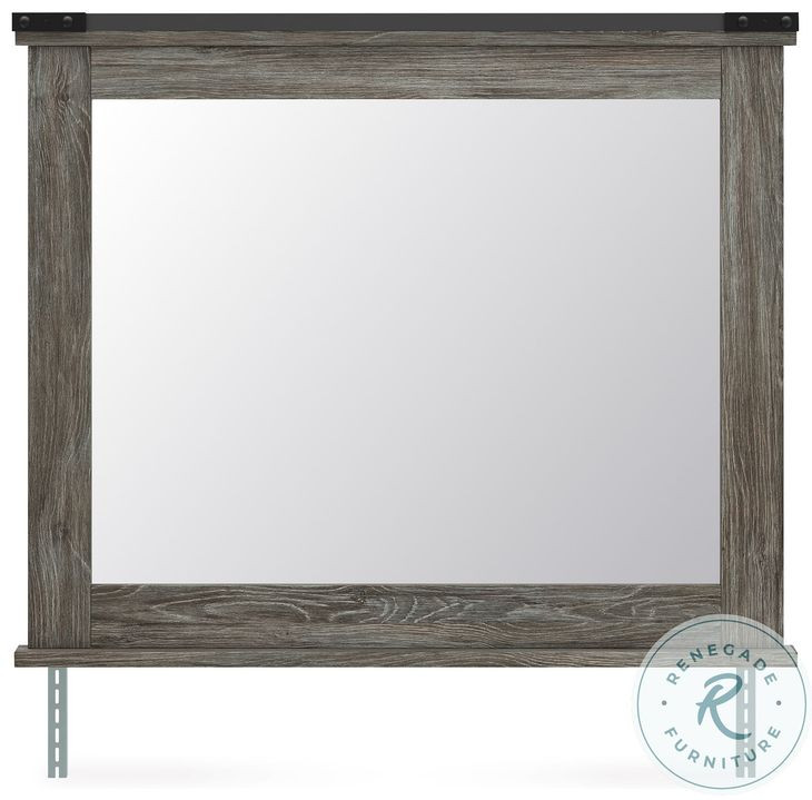 Frandern Gray Bedroom Mirror