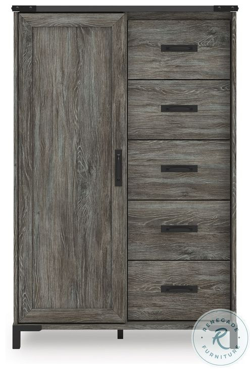 Frandern Gray Dressing Chest