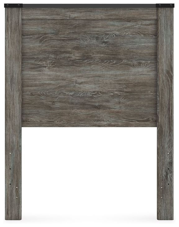 Frandern Rusti Warm Gray Twin Panel Headboard
