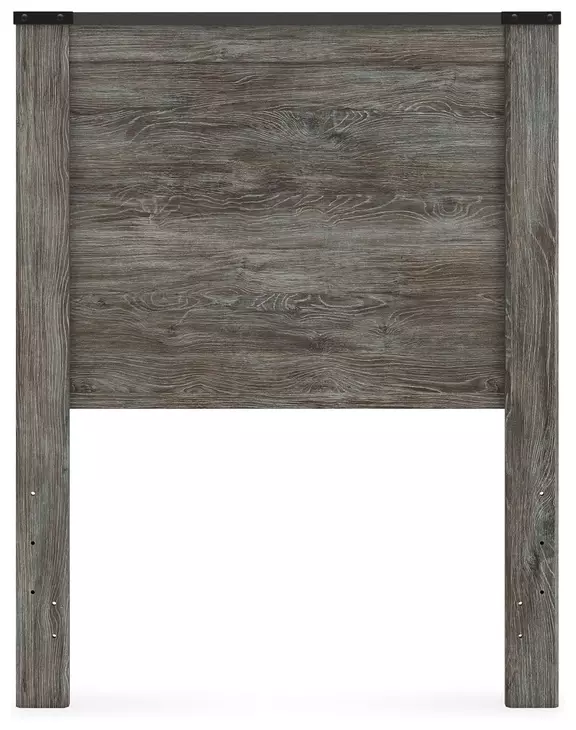 Frandern Rusti Warm Gray Twin Panel Headboard