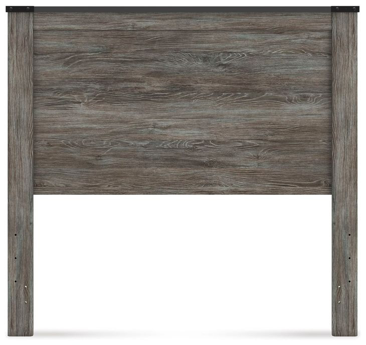 Frandern Rusti Warm Gray Full Panel Headboard