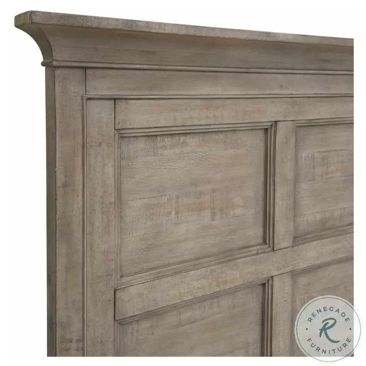 Paxton Place Dovetail grey Queen Panel Bedroom Set from