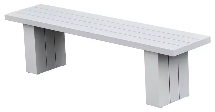 Nash Outdoor Dining Buff Outdoor Rectangular Dining Room Set