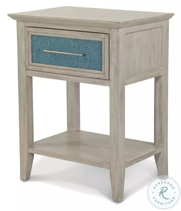 Blue Isles Ocean Blue and Aged Ivory Bedroom Set from Marra Home