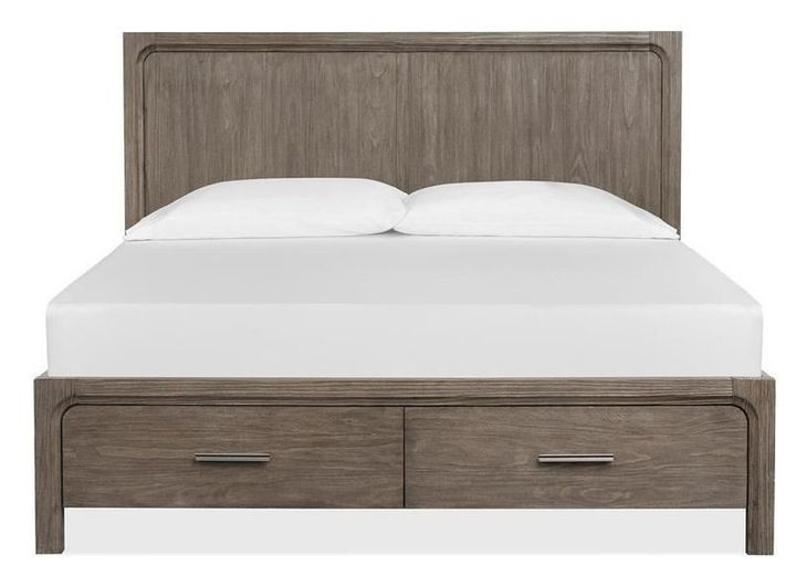 Westbourne Dark Umber King Storage Panel Bed