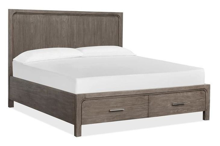 Westbourne Dark Umber King Storage Panel Bed