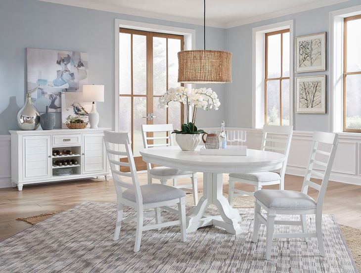 Harborwick White Dove 2 Door Server