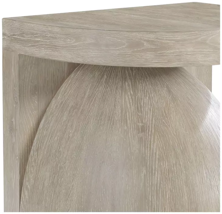 Moda Aurum D Shape Side Table