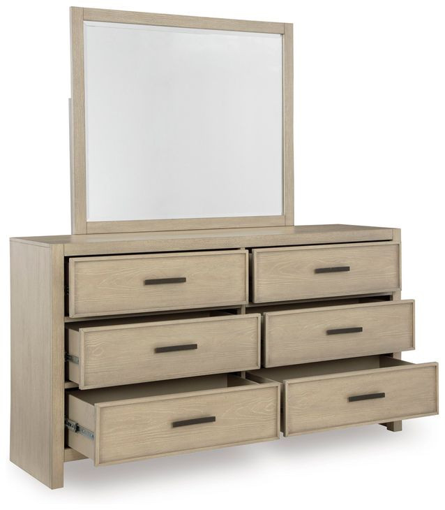 Calmoro Gray Wash and White Upholstered Bookcase Storage Panel Bedroom Set with USB Charging