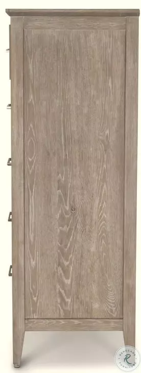 Harborview Glazed Driftwood Storage Bedroom Set
