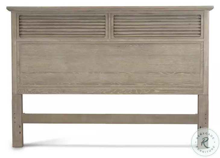 Harborview Glazed Driftwood King Headboard