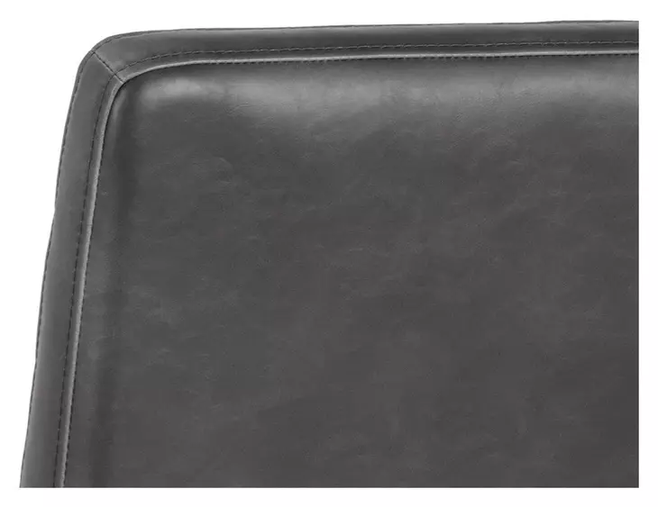 Spyros Overcast Gray Upholstered Counter Height Stool