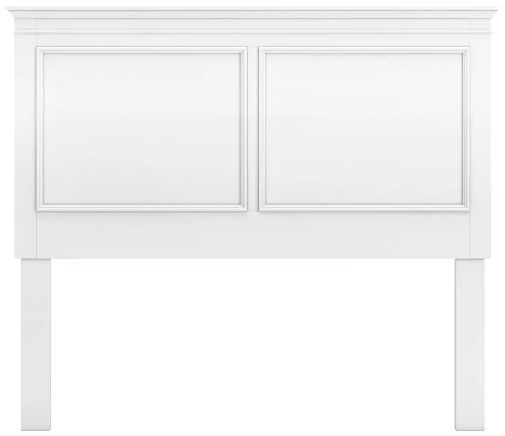 Fortman White Full Panel Headboard