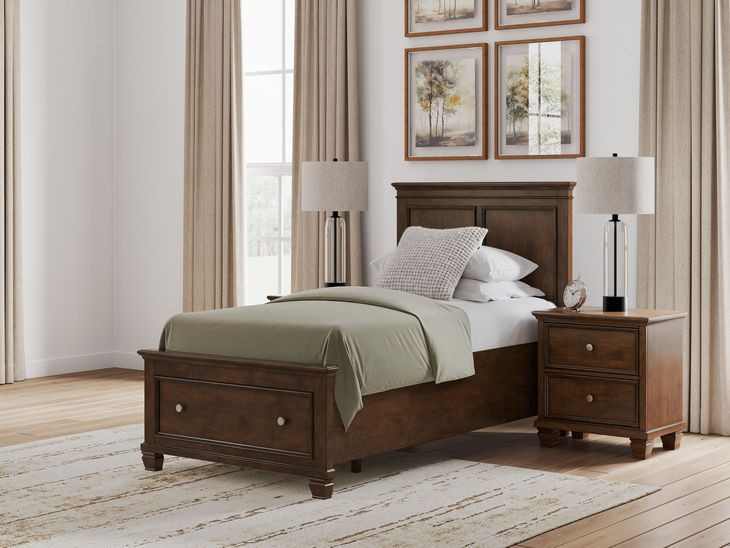 Danabrin Brown Youth Storage Panel Bedroom Set