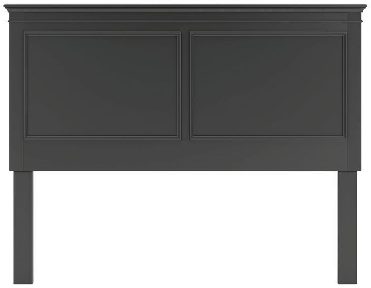 Lanolee Black Queen Panel Headboard