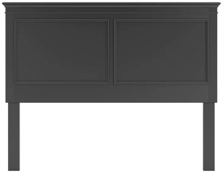 Lanolee Black Queen Panel Headboard