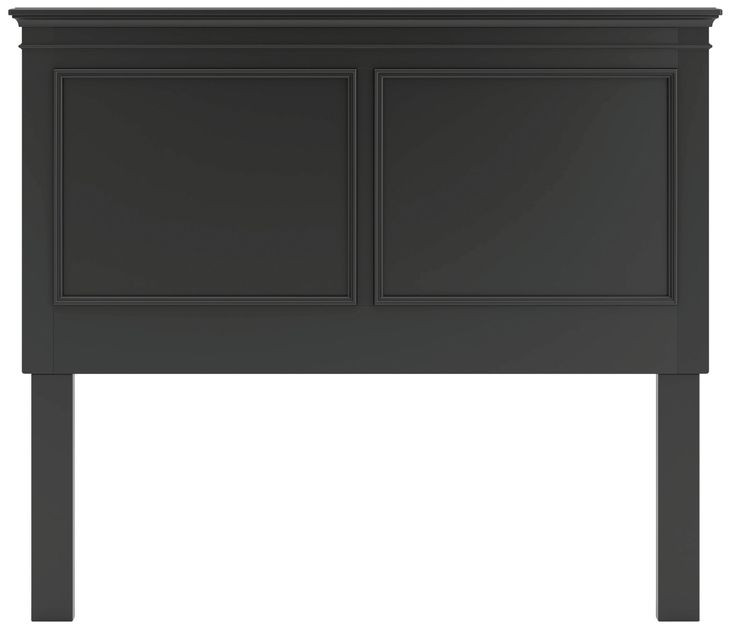 Lanolee Black Full Panel Headboard