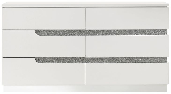 Paradox White Dresser