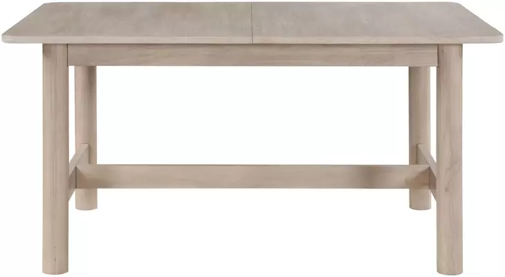 Gabby Light Brown 60" Extendable Rectangular Dining Table
