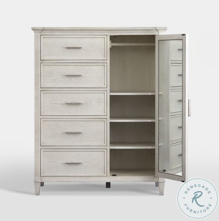 B7007 White Door Chest From Magnussen Home Coleman Furniture