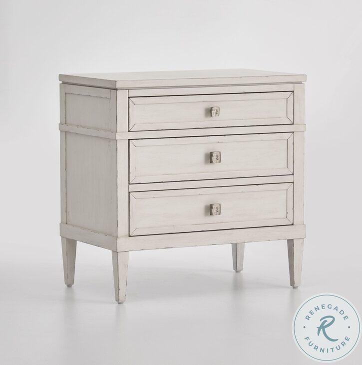 B7011 White Drawer Nightstand From Magnussen Home Coleman Furniture