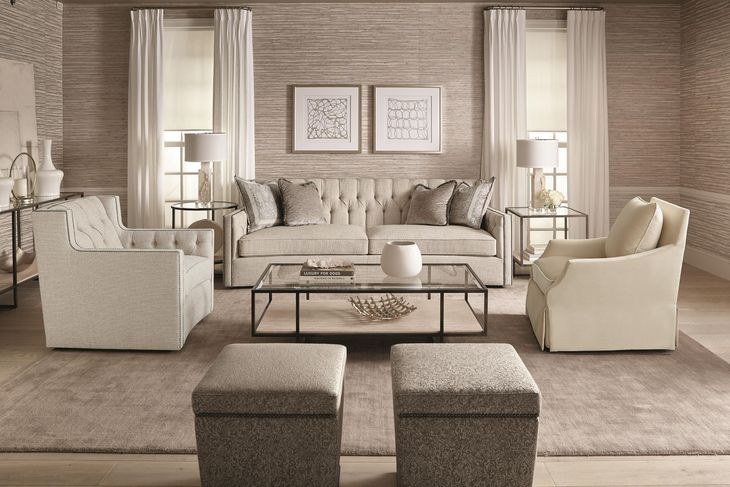 Candace Cream Swivel Chair