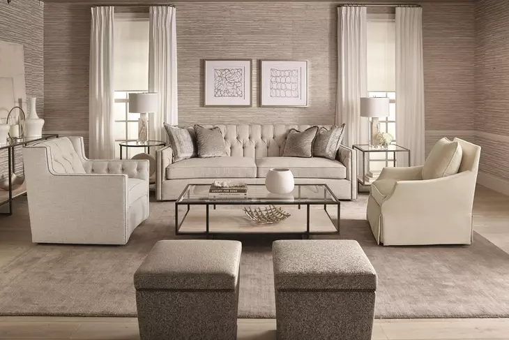 Candace Cream Swivel Chair