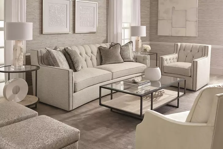 Candace Cream Swivel Chair