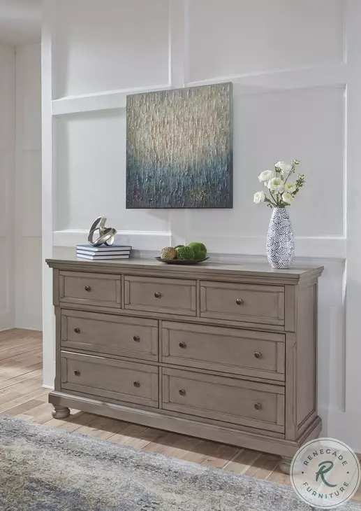 Lettner Dresser - Gray Lettner Dresser - Gray
