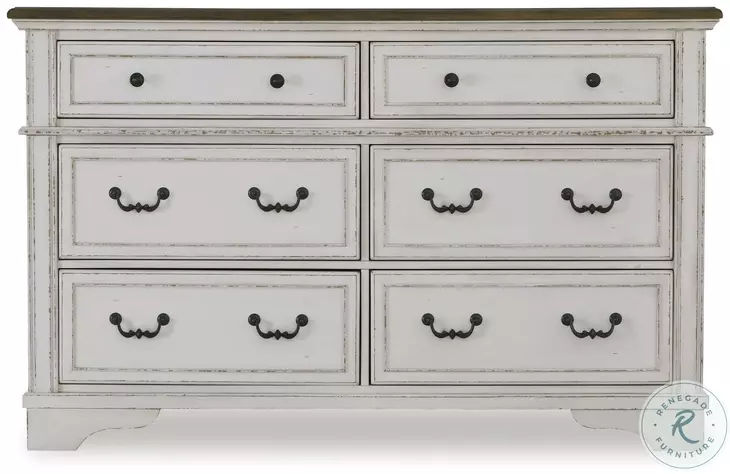 two tone dresser Mid-Century Modern Two-Tone Dresser, c.1960's – Vintage Supply main image 0