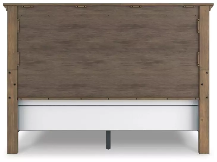 Vandenmore Medium Brown King Panel Bed