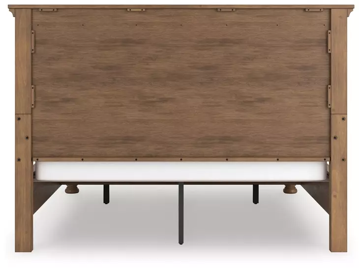 Vandenmore Medium Brown California King Storage Panel Bed
