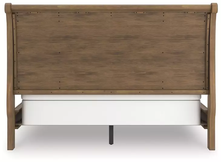 Vandenmore Medium Brown California King Sleigh Panel Bed