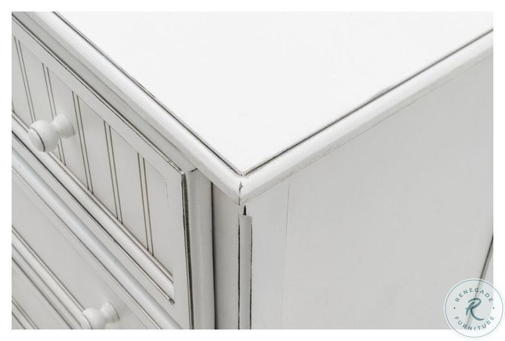 Riviera Blanc 7 Drawer Dresser