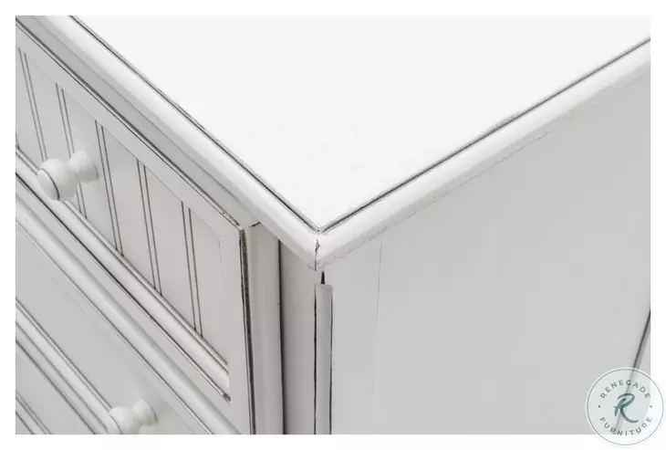 Riviera Blanc 7 Drawer Dresser