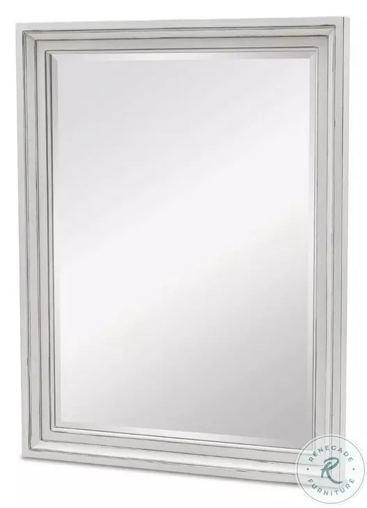 Riviera Blanc Rectangular Dresser Mirror