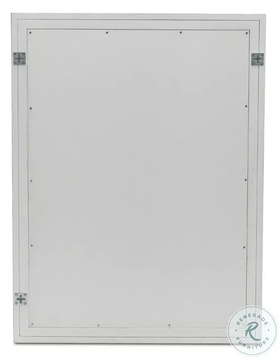 Riviera Blanc Rectangular Dresser Mirror