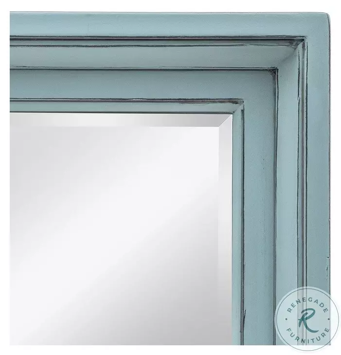 Riviera Bleu Rectangular Dresser Mirror