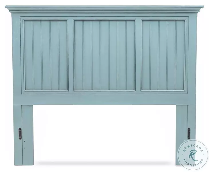 Riviera Bleu Queen Headboard