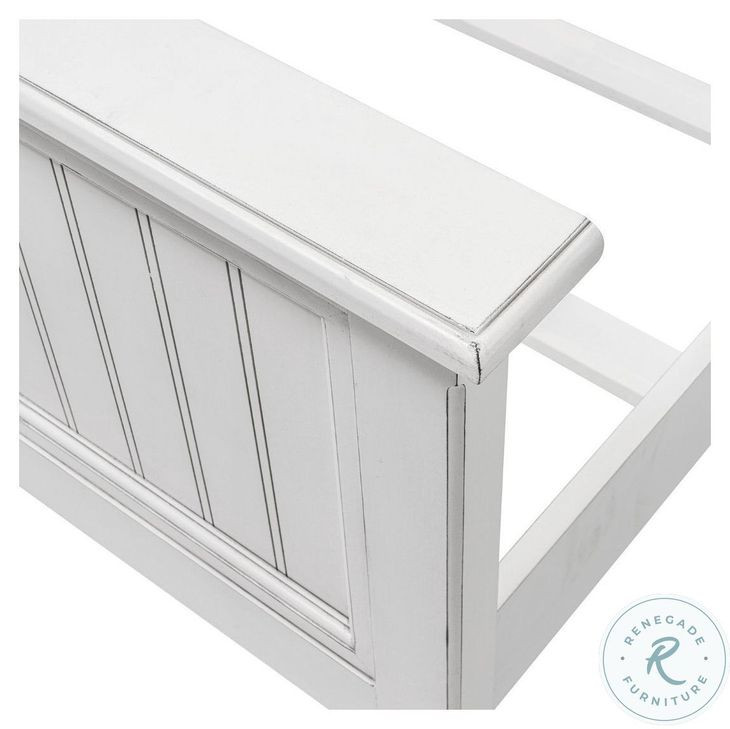 Riviera Blanc Queen Panel Bed