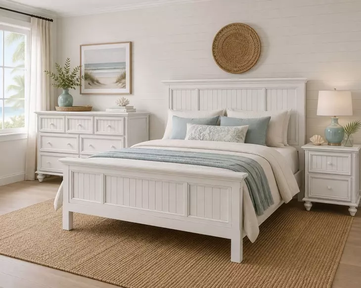 Riviera Blanc Bedroom Set