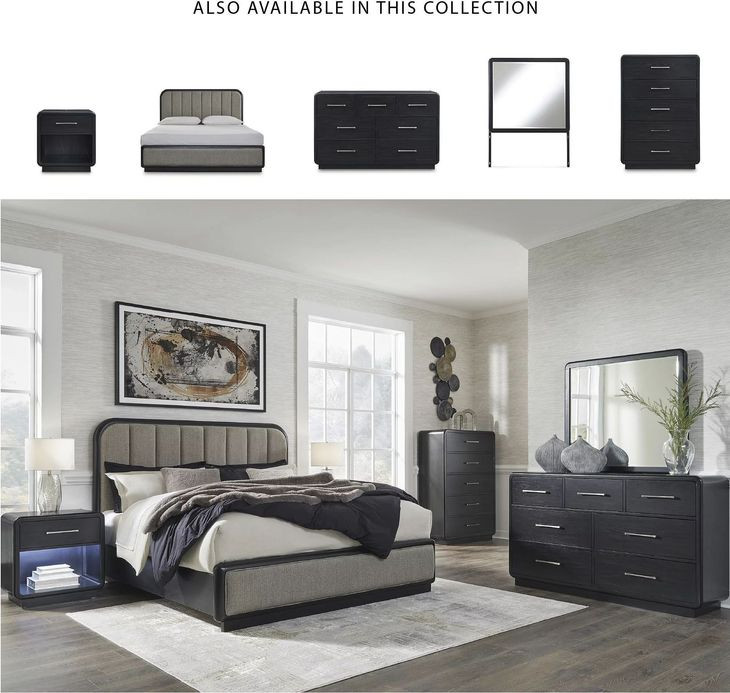 Rowanbeck Black Dresser