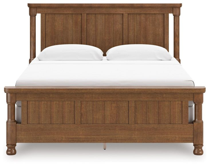 Greddinton Brown King Poster Bed
