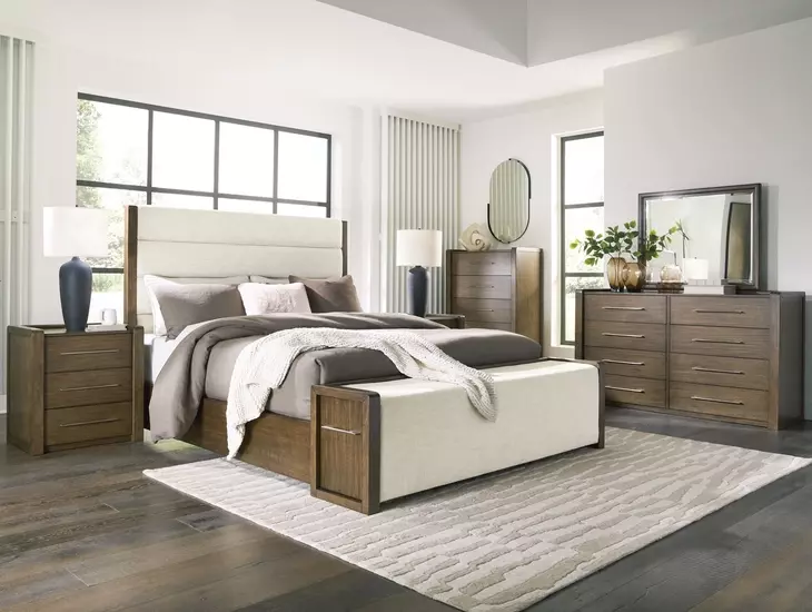 Marxmore Brown Square Dresser Mirror