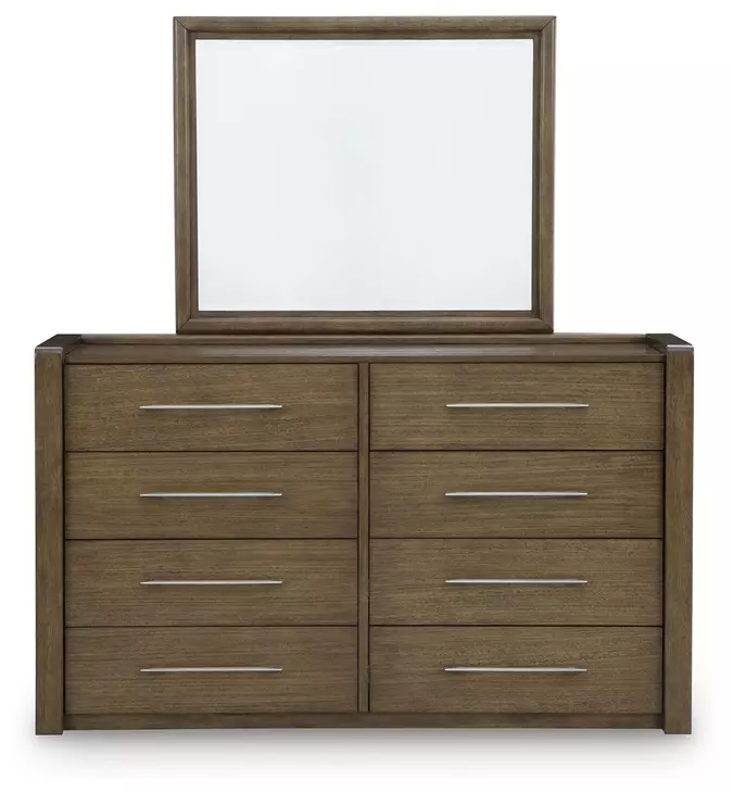 Marxmore Brown Dresser and Mirror