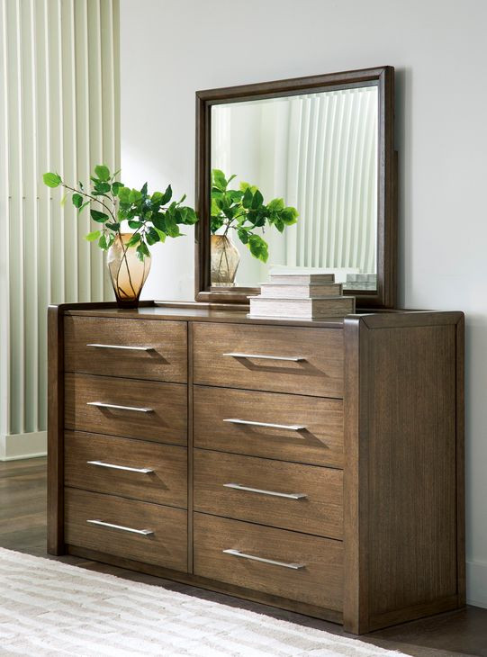 Marxmore Brown Dresser and Mirror