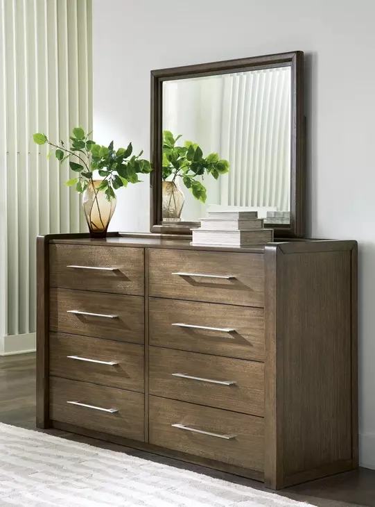 Marxmore Brown Dresser and Mirror